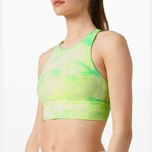 Lululemon ENERGY BRA High-neck Tie-dye SIZE 4